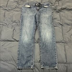 Kids Straight Blue Jeans (Size 12)